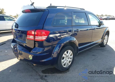 2017 Dodge Journey Se из США, поврежденный, VIN 3C4PDCAB2HT568897